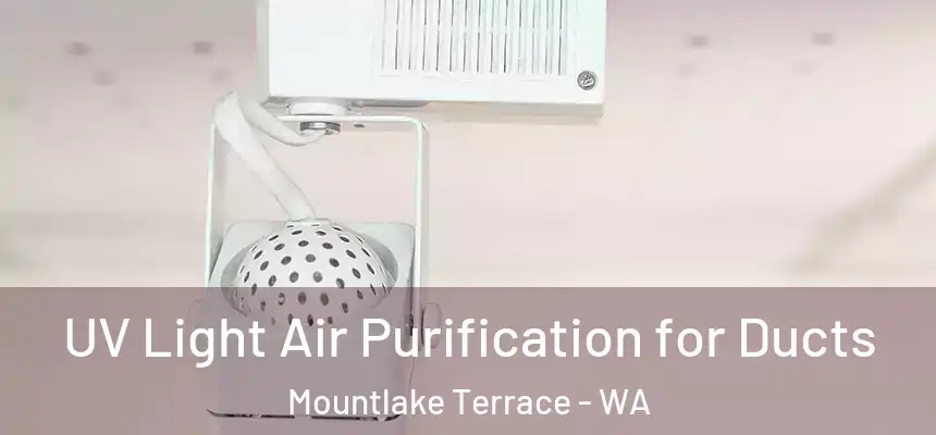  UV Light Air Purification for Ducts Mountlake Terrace - WA